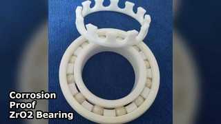ZrO2 Κεραμικό Ρουλεμάν 35x72x17mm Αντιδιαβρωτικό