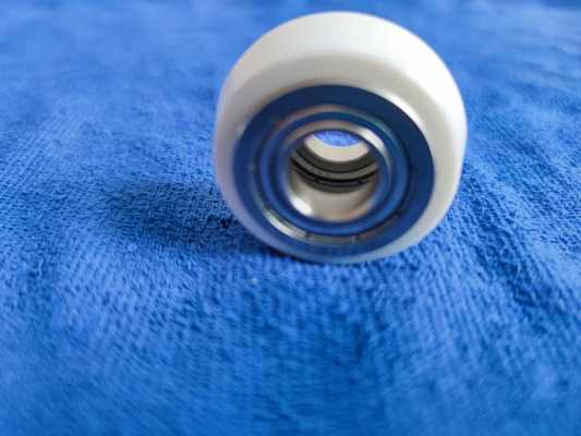 Customizable Ceramic Sliding Bearing Rail Gauge Wheel Tailored To Meet Specific Industrial Requirements