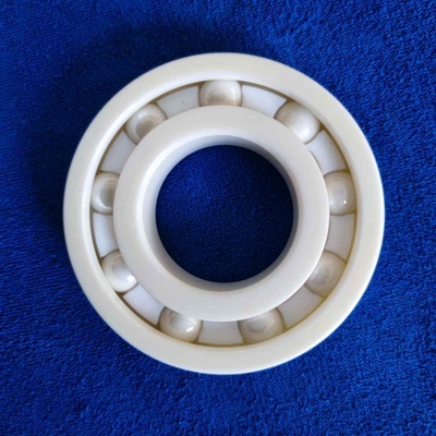 6207CE ZrO2 Κεραμικό σφαιρικό ρουλεμάν PEEK Κλουβί 35x72x17mm